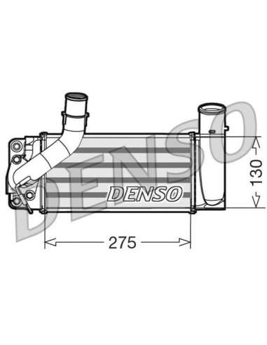 Radiador de aire de admisión Nps DIT50007 - DIT50007 DENSOINTERCOOLER