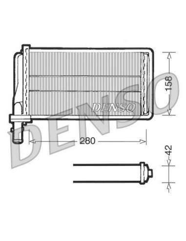 Radiador de calefacción Nps DRR01001 - DRR01001 NPS DENSOHEATINGRADIATOR MEYLE-ORIGINAL Quality