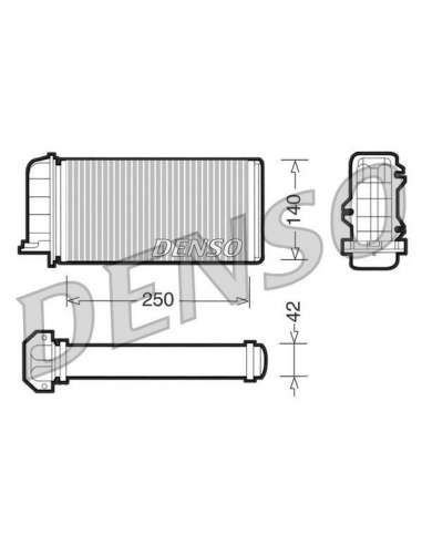 Radiador de calefacción Nps DRR09001 - DRR09001 DENSOHEATINGRADIATOR MEYLE-ORIGINAL Quality