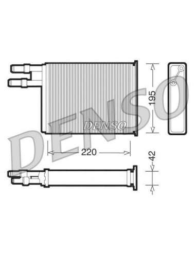 Radiador de calefacción Nps DRR09031 - DRR09031 DENSOHEATINGRADIATOR MEYLE-ORIGINAL Quality