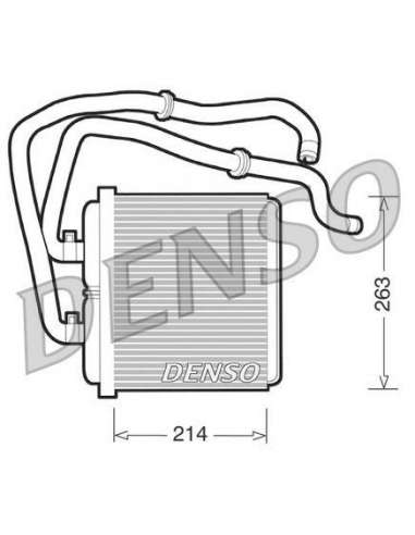 Radiador de calefacción Nps DRR12003 - DRR12003 DENSOHEATINGRADIATOR MEYLE-ORIGINAL Quality