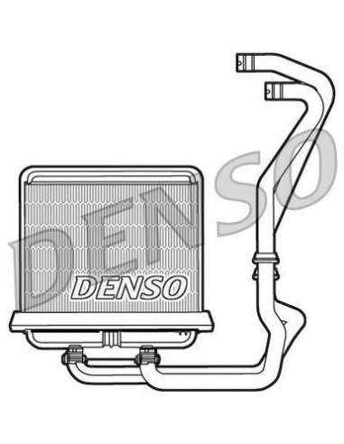 Radiador de calefacción Nps DRR12006 - DRR12006 DENSOHEATINGRADIATOR MEYLE-ORIGINAL Quality