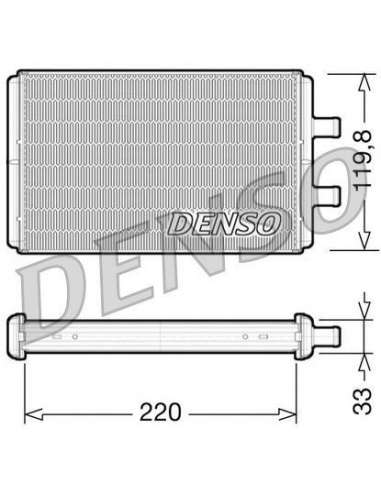 Radiador de calefacción Nps DRR12007 - DRR12007 DENSOHEATINGRADIATOR MEYLE-ORIGINAL Quality