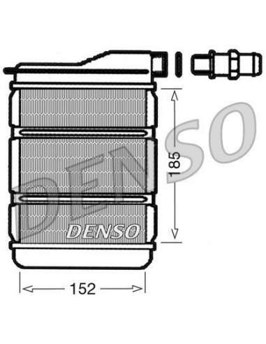 Radiador de calefacción Nps DRR23011 - DRR23011 DENSOHEATINGRADIATOR MEYLE-ORIGINAL Quality