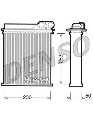 Radiador de calefacción Nps DRR23012 - DRR23012 DENSOHEATINGRADIATOR MEYLE-ORIGINAL Quality