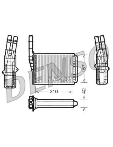 Radiador de calefacción Nps DRR23013 - DRR23013 DENSOHEATINGRADIATOR MEYLE-ORIGINAL Quality