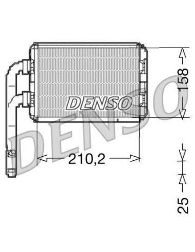 Radiador de calefacción Nps DRR23016 - DRR23016 DENSOHEATINGRADIATOR MEYLE-ORIGINAL Quality