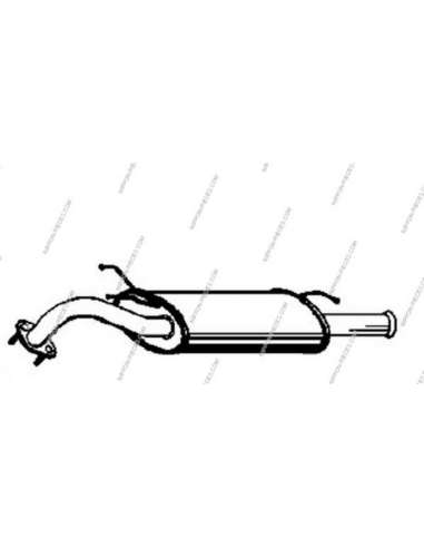 Sistema de gases de escape Nps H430I26 - H430I26 ESCAPE