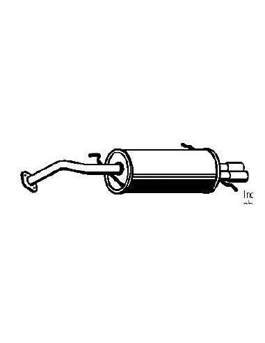 Sistema de gases de escape Nps M430A58 - M430A58 ESCAPE