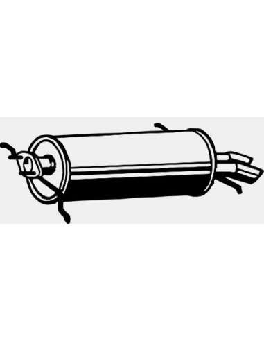 Sistema de gases de escape Nps M430A59 - M430A59 ESCAPE
