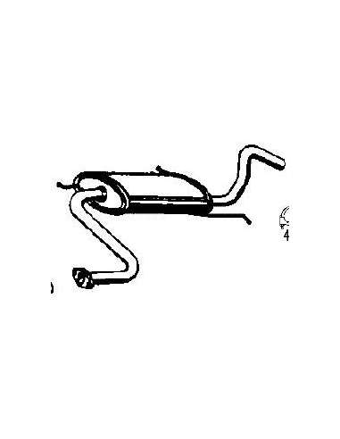 Sistema de gases de escape Nps M430A67 - M430A67 ESCAPE