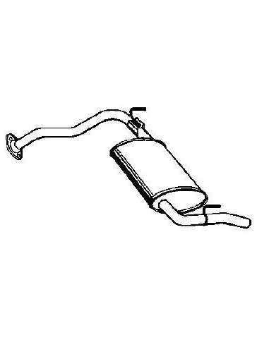 Sistema de gases de escape Nps M430A71 - M430A71 ESCAPE