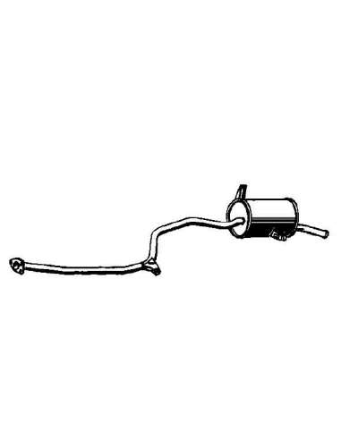 Sistema de gases de escape Nps M430I04 - M430I04 ESCAPE