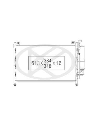 Condensador, aire acondicionado Nps M526A08 - M526A08 CONDENSADOR