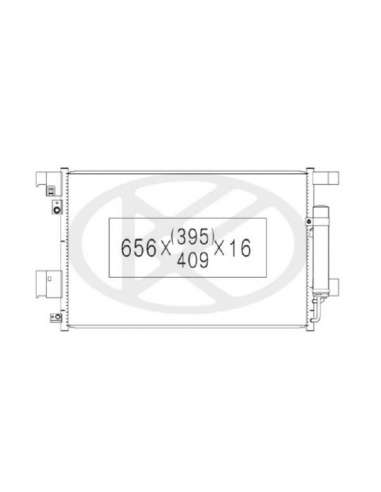 Condensador, aire acondicionado Nps M526I02 - M526I02 CONDENSADOR