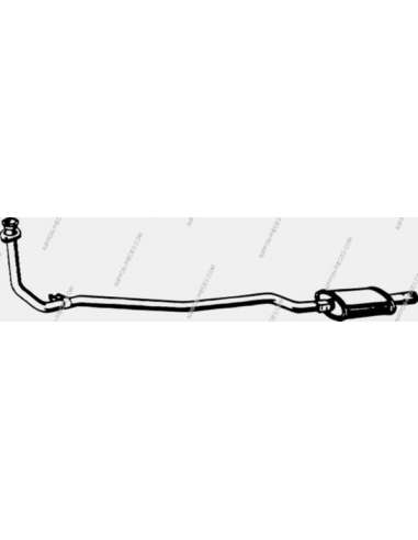Sistema de gases de escape Nps N430N00 - N430N00 ESCAPE