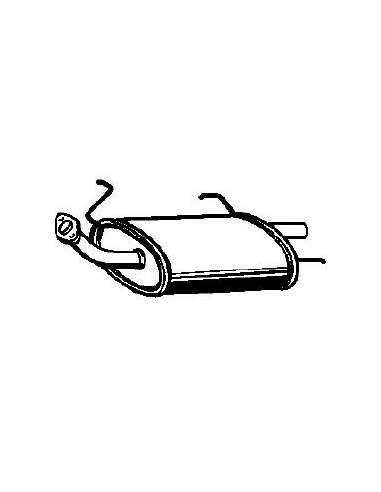 Sistema de gases de escape Nps N430N117 - N430N117 ESCAPE