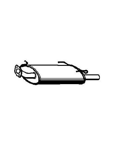 Sistema de gases de escape Nps N430N119 - N430N119 ESCAPE