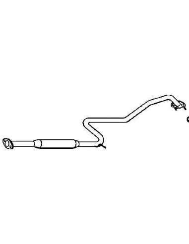 Sistema de gases de escape Nps N430N121 - N430N121 ESCAPE