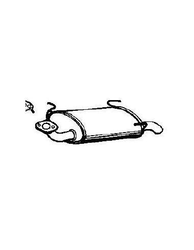 Sistema de gases de escape Nps N430N122 - N430N122 ESCAPE