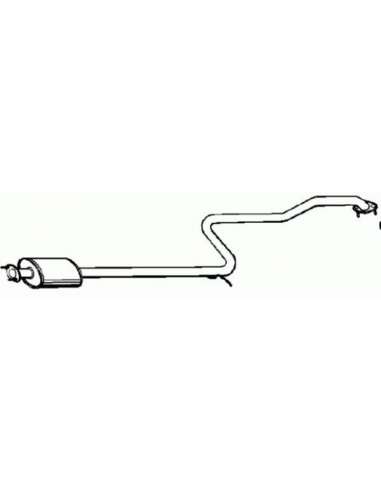 Sistema de gases de escape Nps N430N129 - N430N129 ESCAPE