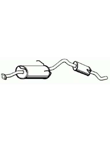 Sistema de gases de escape Nps N430N132 - N430N132 ESCAPE