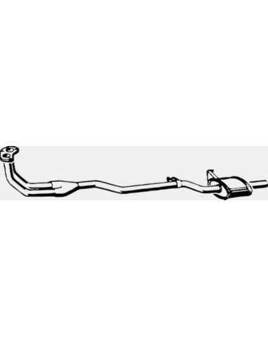 Sistema de gases de escape Nps N430N15 - N430N15 ESCAPE