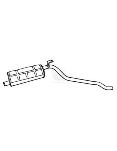 Sistema de gases de escape Nps N430N156 - N430N156 ESCAPE