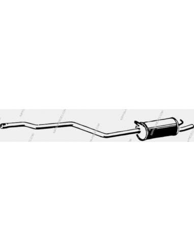 Sistema de gases de escape Nps N430N16 - N430N16 ESCAPE