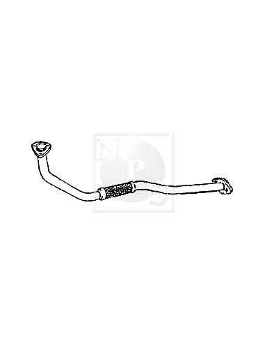 Sistema de gases de escape Nps N430N172 - N430N172 ESCAPE