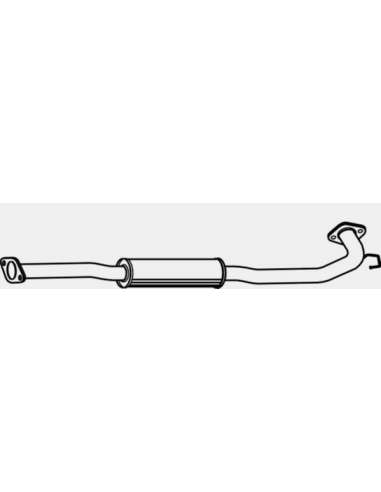 Sistema de gases de escape Nps N430N179 - N430N179 ESCAPE