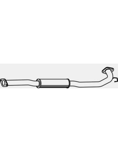 Sistema de gases de escape Nps N430N180 - N430N180 ESCAPE