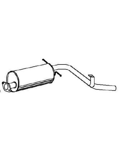 Sistema de gases de escape Nps N430N195 - N430N195 ESCAPE