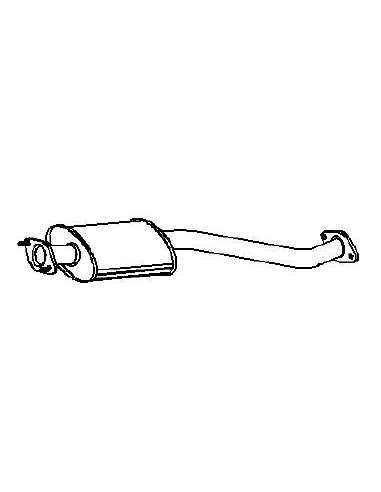 Sistema de gases de escape Nps N430N197 - N430N197 ESCAPE