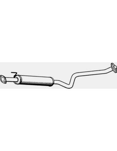 Sistema de gases de escape Nps N430N218 - N430N218 ESCAPE