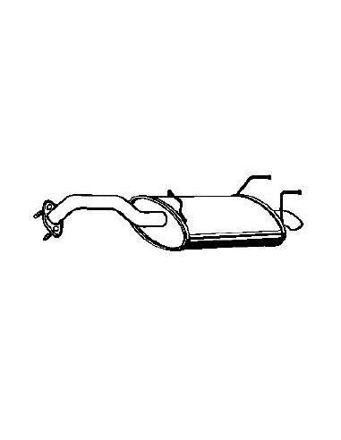 Sistema de gases de escape Nps N430N219 - N430N219 ESCAPE
