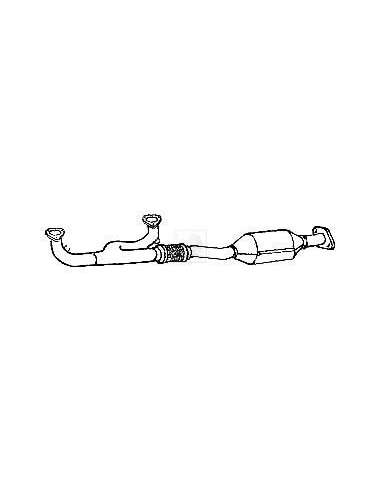Sistema de gases de escape Nps N430N244 - N430N244 ESCAPE