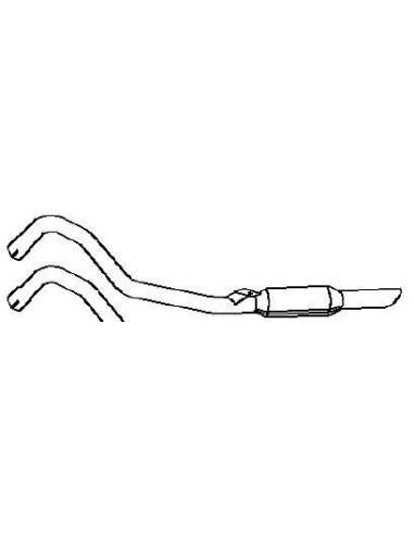 Sistema de gases de escape Nps N430N248 - N430N248 ESCAPE