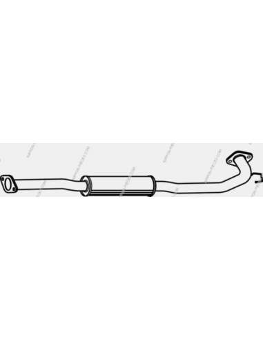 Sistema de gases de escape Nps N430N269 - N430N269 ESCAPE
