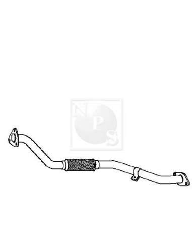 Sistema de gases de escape Nps N430N270 - N430N270 ESCAPE