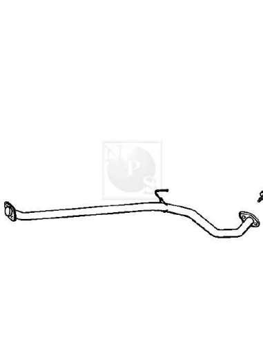 Sistema de gases de escape Nps N430N271 - N430N271 ESCAPE