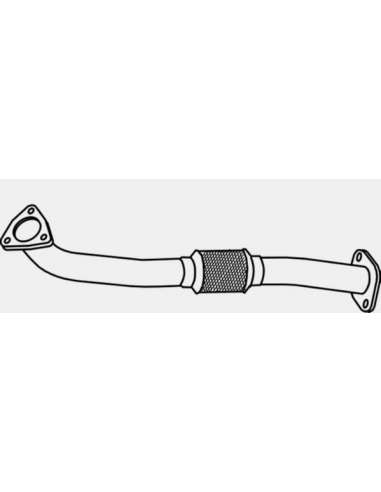 Sistema de gases de escape Nps N430N279 - N430N279 ESCAPE