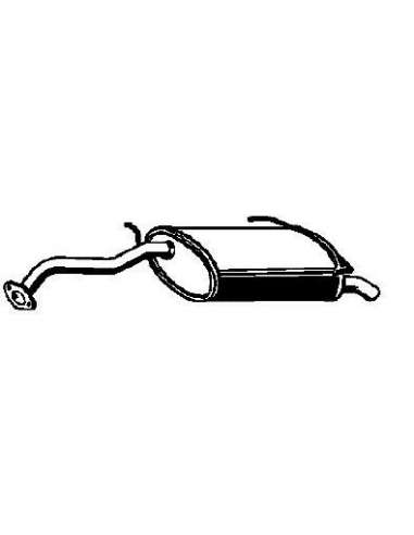 Sistema de gases de escape Nps N430N44 - N430N44 ESCAPE