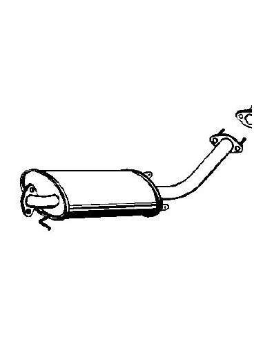Sistema de gases de escape Nps N430N85 - N430N85 ESCAPE