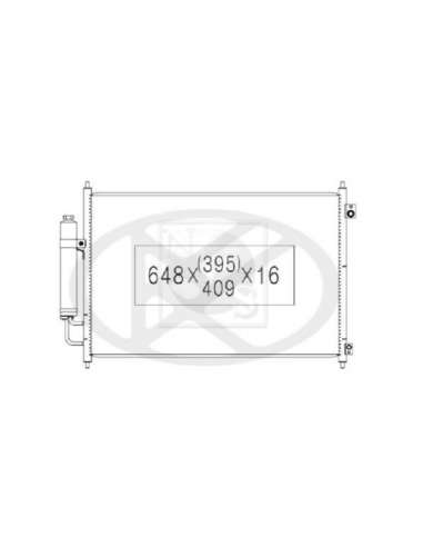 Condensador, aire acondicionado Nps N526N14 - N526N14 CONDENSADOR