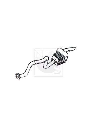 Sistema de gases de escape Nps S430G12 - S430G12 ESCAPE