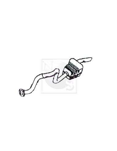 Sistema de gases de escape Nps S430G16 - S430G16 ESCAPE