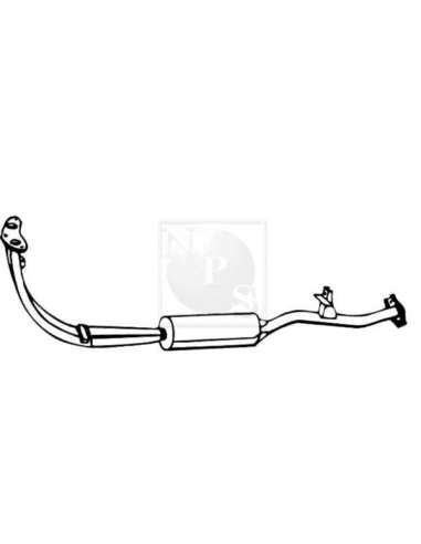 Sistema de gases de escape Nps S430I00 - S430I00 ESCAPE