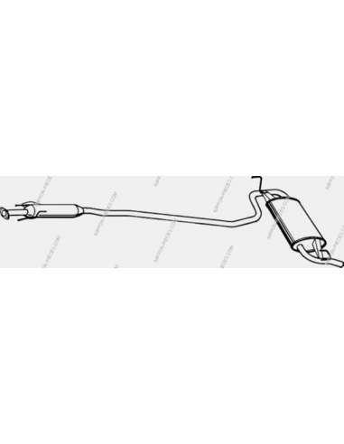 Sistema de gases de escape Nps S430I10 - S430I10 NPS ESCAPE