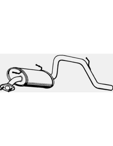 Sistema de gases de escape Nps S430I27 - S430I27 ESCAPE